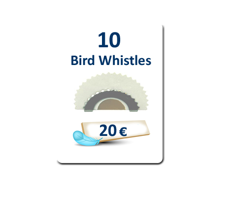 10 Bird Whistles plus FREE DELIVERY