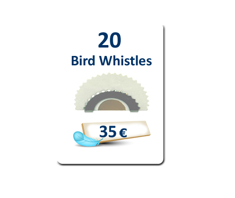20 Bird Whistles plus Free Delivery