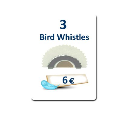 3 Bird Whistles